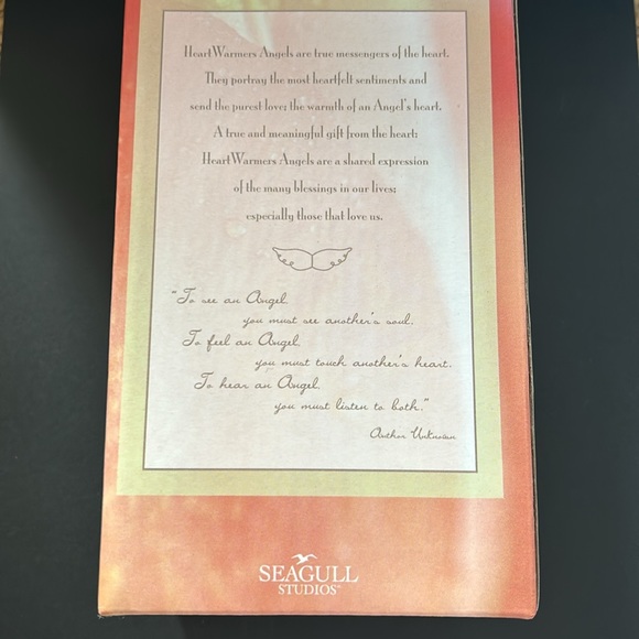 NWT🌟SEAGULL💫 Heart Warmer Angel "Knowledge" - Picture 7 of 8